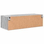 vidaXL Cabinet en Bois avec tiroir Gris Sonoma 100 5 x 39 x 30 cm