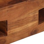 vidaXL Table basse 90x60x30 cm bois massif d'acacia