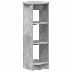 vidaXL Meuble d'appoint Gris Béton 40 x 40 x 100 cm Bois d’ingénierie
