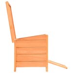 vidaXL Maison de chat Pin massif et sapin 50 x 46 x 43 5 cm