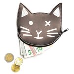 Porte monnaie - chat noir