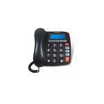 Telephone Grosse Touche Filaire Avec Ecran Noir Thomson - Th525fblk