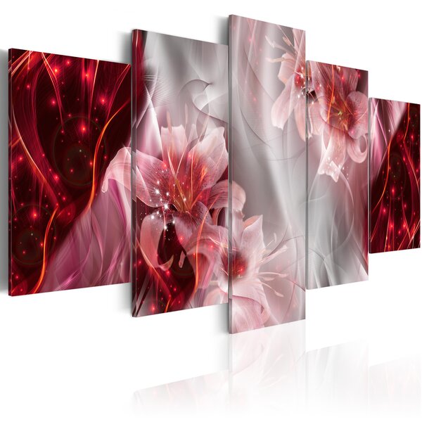 Tableau - incarnadine comet l x h en cm 100x50