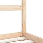 vidaXL Cadre de lit pour enfants 90x200 cm bois de pin massif