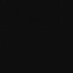 vidaXL Fauteuil inclinable Noir Tissu