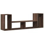 vidaXL Meubles TV 2 Pièces chêne marron 75x30x50 cm bois ingénierie