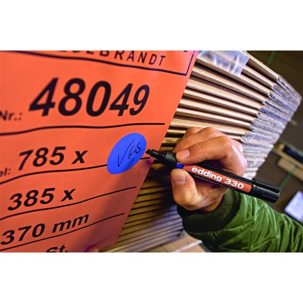 Edding 4500 Marqueur Pour Textiles - Violet - 1 Stylo - Pointe