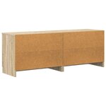 vidaXL Armoire de lit 2 Pièces Chêne Sonoma 66 x 35 x 48 cm