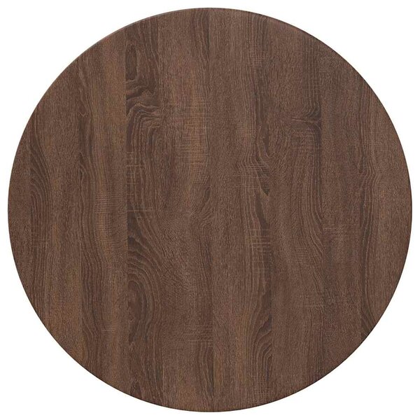 vidaXL Plateau de table Chêne marron 70 x 70 x 1.5 cm