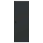 vidaXL Armoire Murale 33 x 34 5 x 90 cm Bois d'ingénierie Noir