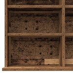 vidaXL Meuble CD Bois ancien 101 x 23 x 177.5 cm Bois d'ingénierie