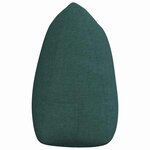 vidaXL Coussin de Dos Vert foncé 140 x 24 x 50 cm tissu