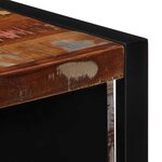 vidaXL Meuble TV 100x30x35 cm bois de récupération massif