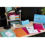 Trousse maïa multi-compartiments polyester recyclé - x 6 - exacompta