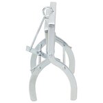 vidaXL Pièges à taupes 4 Pièces Argenté Acier galvanisé