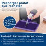 Encre tampon 801 pour Tampon Encreur 25 ml Violet COLOP
