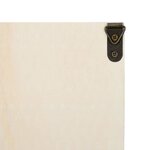 vidaXL Étui d'affichage Marron 50 x 4.5 x 96 cm Bois d'ingénierie