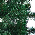 vidaXL Sapin de Noël artificiel pointes iridescentes Vert 240 cm PVC