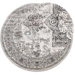 vidaXL Tapis ARBIZU intérieur extérieur design vintage Ø 120 cm