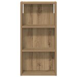 vidaXL Armoire murale de salle de bain Chêne artisan 30 x 10 x 60 5 cm