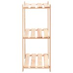 vidaXL Étagères de rangement à 3 niveaux 10 Pièces 60x38x90 cm Pin 150 kg