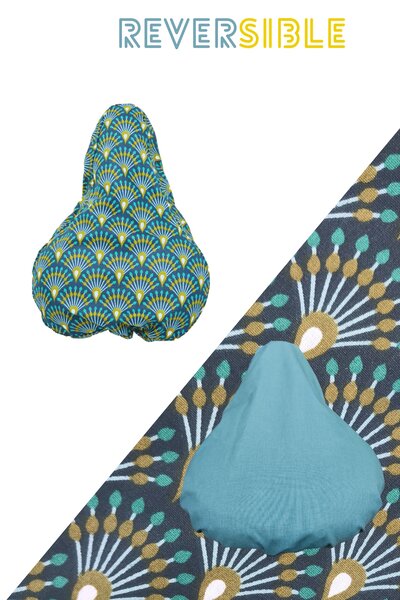 Le couvre-selle imperméable & bicolore Ethnique