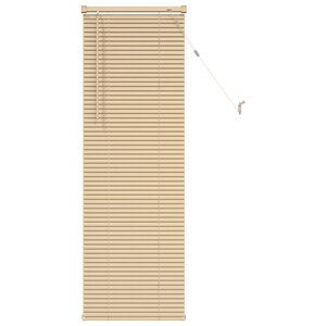 vidaXL Store Vénitien Réglable Marron clair avec motif 150 x 40 cm PVC