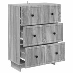 vidaXL Armoire à tiroirs 66 x 34 5 x 90 cm Bois d'ingénierie