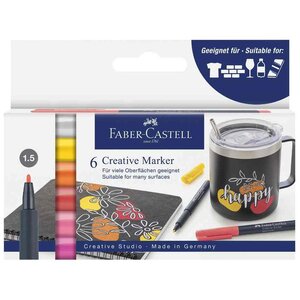 Creative Marker  étui de 6 'Summer breeze' FABER-CASTELL