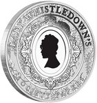 Pièce de monnaie en Argent 1 Dollar g 31.1 (1 oz) Millésime 2026 Bridgerton LADY WHISTLE DOWN
