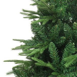 vidaXL Sapin de Noël artificiel Vert 180 cm PVC et PE