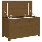 Banc banquette 80 x 41 x 77 cm bois de pin massif marron 02_0010717