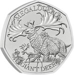 Royaume-Uni Cerf géant - 50 Pences 2024 BU
