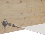 vidaXL Auvent vertical Blanc 180x800 cm Tissu oxford