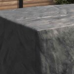 vidaXL Housse pour mobilier d'extérieur Noir 300 x 110 x 70 cm 600D