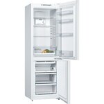 Bosch kgn36nwea - réfrigérateur combiné - 302 l (215 + 87 l) - froid no frost brassé - l 60 x h 186 cm - blanc