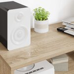 vidaXL Meuble TV Chêne Sonoma 100 x 35 x 40 cm Bois d'ingénierie