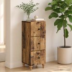 vidaXL Armoire à tiroirs 33 x 34 5 x 90 cm Bois d'ingénierie