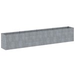 vidaXL Jardinière surélevée 385 x 50 x 69 cm Acier Corten