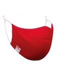 2 masques lavables rouge antimicrobien  (m / femme)