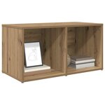 vidaXL Ensemble meuble TV Marron 72 x 35 x 37 cm Bois d'ingénierie