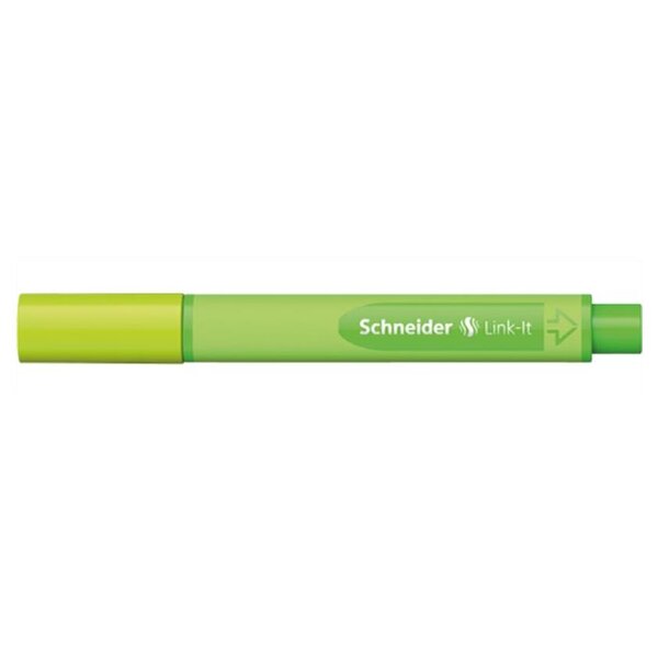 Feutre Fineliner Link-It 04 apple-green x 10 SCHNEIDER