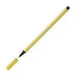 Stylo feutre Pen 68  jaune moutarde STABILO