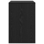 vidaXL Bureau Chêne noir 70 x 50 x 76 cm Bois d'ingénierie