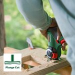 Elagueuse sans fil UniversalCut 18V - profondeur de coupe 65 cm sans batterie