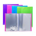 Protège-documents En Polypropylène Semi Rigide Iderama Pp 120 Vues - A4 - Couleurs Assorties - X 8 - Exacompta