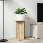 vidaXL Support de Plante Chêne Sonoma 25 x 25 5 x 40 5 cm