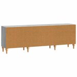 vidaXL Meuble TV 150 x 31 x 50 cm Sonoma gris Bois d'ingénierie