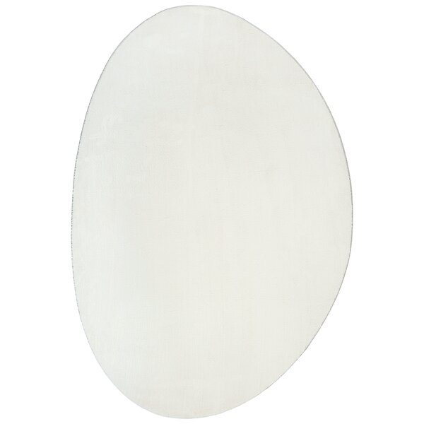 vidaXL Tapis 'HUARTE' à poils courts  doux et lavable crème 140x200 cm