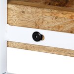 vidaXL Meuble TV 90x30x40 cm Bois massif de manguier